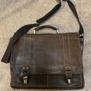 Men’s authentic leather briefcase